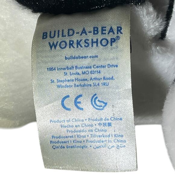 Build-A-Bear Pirate Stormtrooper Plush White Bear Star‎ Wars Costume Eye Patch - Picture 5 of 6